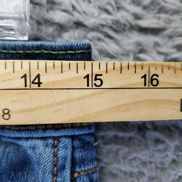 Wrangler Jeans Mens 30x32 Blue Retro Slim Straight Stretch Denim - Picture 9 of 14